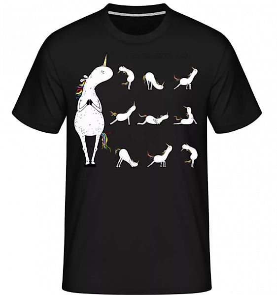 Yoga Einhorn Figuren Sonnengruß · Shirtinator Männer T-Shirt günstig online kaufen