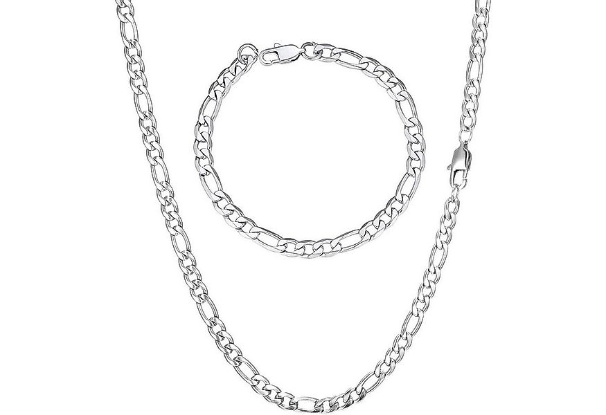 LuxusKollektion Panzerkette Herren Silber Edelstahl Panzerkette 9mm Halsket günstig online kaufen