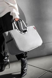 REISENTHEL® Einkaufskorb loopshopper L herringbone grey, günstig online kaufen
