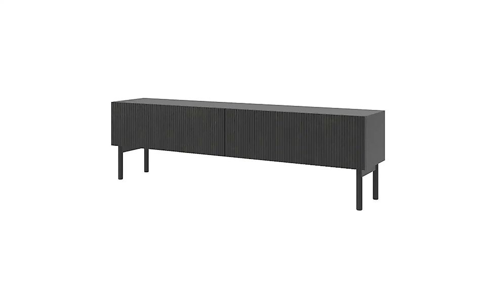 Lowboard  Noelie ¦ schwarz ¦ Maße (cm): B: 175,5 H: 51 T: 31.6 Kommoden & S günstig online kaufen