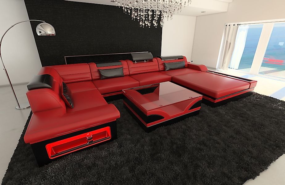 Sofa Dreams Wohnlandschaft Sofa Leder Mezzo günstig online kaufen