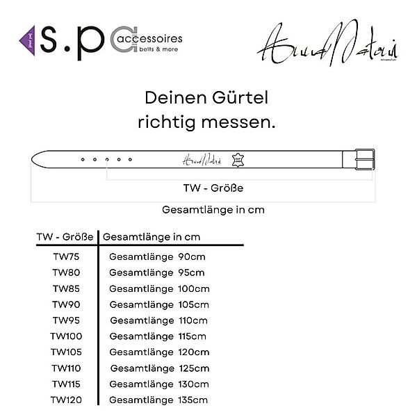 AnnaMatoni Ledergürtel günstig online kaufen