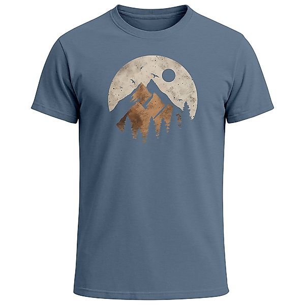 Neverless Print-Shirt Herren T-Shirt Berge Wandern günstig online kaufen