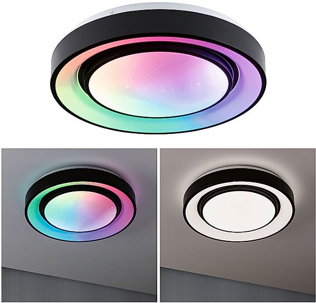 Paulmann LED Deckenleuchte Rainbow Dynamic 22W 375mm 230V, LED fest integri günstig online kaufen