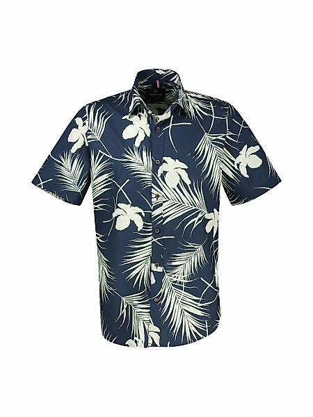 LERROS Kurzarmhemd "LERROS Herrenhemd in Übergrößen, Hawaiian-Style" günstig online kaufen