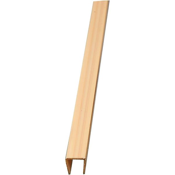 Abdeck-Profil für Kunststoff-Matte Bambusfarbig Breite 150 cm günstig online kaufen