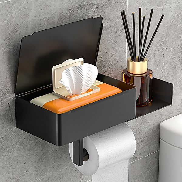 DAKYAM Toilettenpapierhalter Edelstahl Toilettenpapierhalter selbstklebend günstig online kaufen