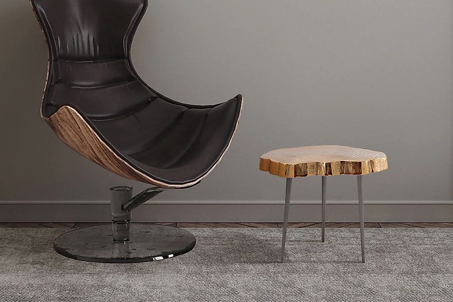 Kayoom Beistelltisch "Wood Art 125, detailverliebter Beistelltisch, edler L günstig online kaufen