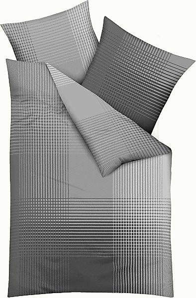 Kaeppel Bettwäsche "Master" 3 Stk. tlg. mit Karomuster günstig online kaufen