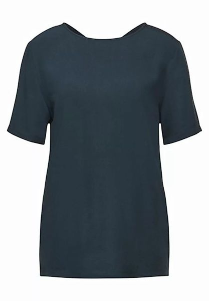 STREET ONE T-Shirt - Shirt - Kurzarmshirt - Materialmix T-Shirt günstig online kaufen