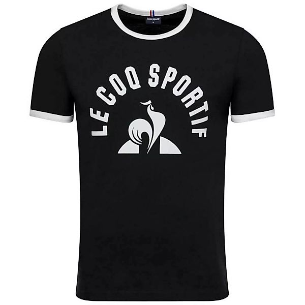 Le Coq Sportif Essentials N3 Kurzärmeliges T-shirt S Black / New Optical Wh günstig online kaufen