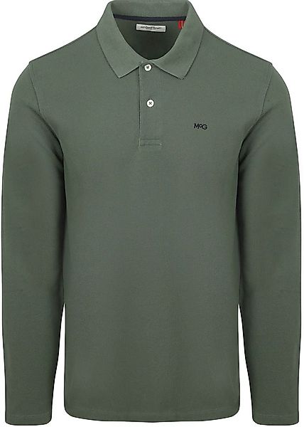 McGregor Long Sleeve Poloshirt Sage Grün - Größe L günstig online kaufen