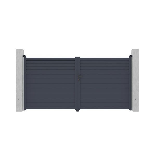 Casanoov Flügeltor Elektrisch 3 5M Carpatia H 180Cm & Drehtorantrieb Tanker günstig online kaufen