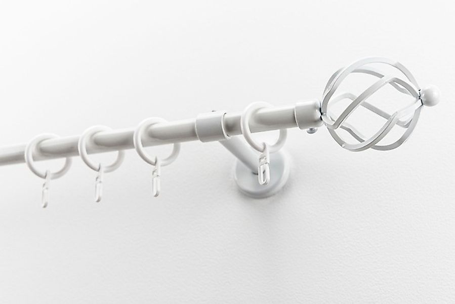 GARESA Gardinenstange »RUSTIKA« Ø 16 mm 1 läufig-läufig Wunschmaßlänge;Träg günstig online kaufen