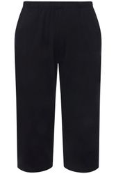 Ulla Popken Funktionshose 7/8-Jogginghose gerades Bein günstig online kaufen