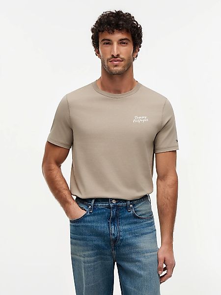 Tommy Hilfiger T-Shirt "PALM PHOTO PRINT" mit Fotoprint hinten günstig online kaufen