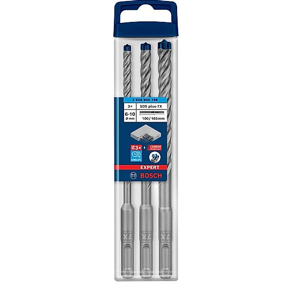 Bosch Expert SDS plus-7X Hammerbohrer-Set 3 tlg. günstig online kaufen