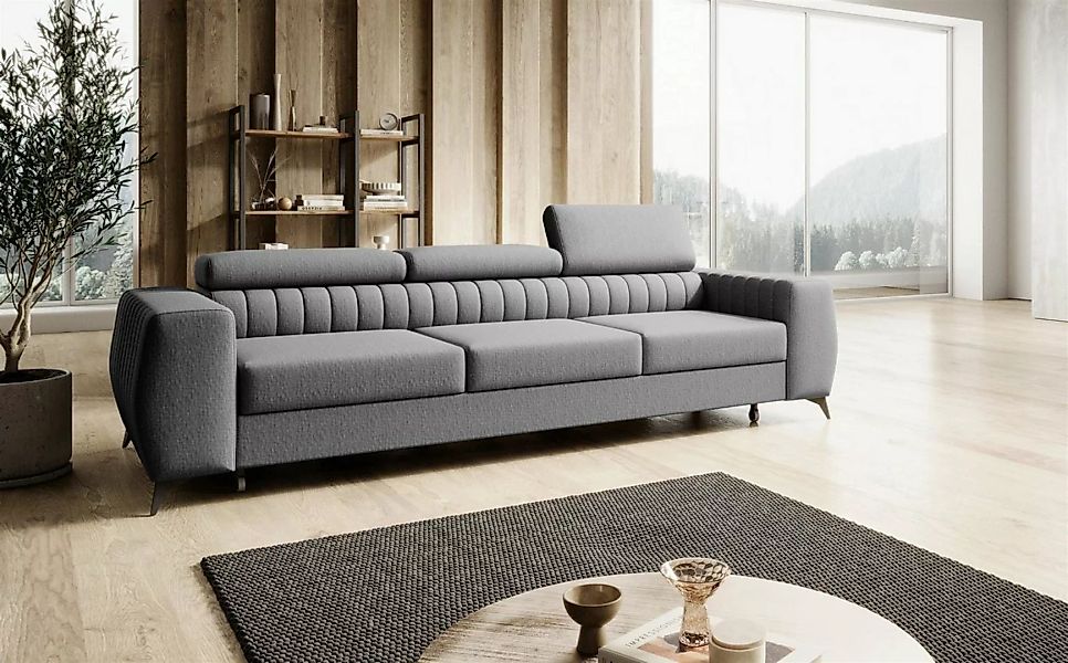 Fun Möbel Big-Sofa Couchgarnitur FARGO Mega-sofa in Stoff Vogue, einstellba günstig online kaufen