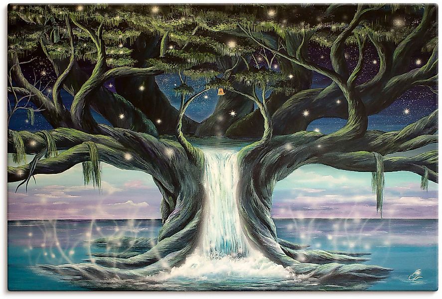 Artland "Der Baum der Seelen" Landschaften 1 Stk. tlg. als Leinwandbild, Po günstig online kaufen