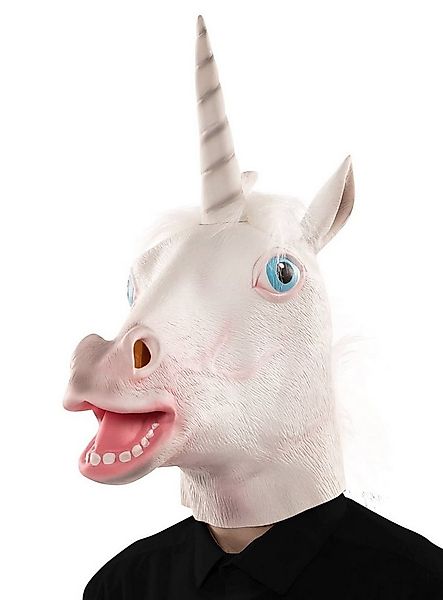 Metamorph Verkleidungsmaske Einhornmaske - Fasching Karneval Halloween Kost günstig online kaufen