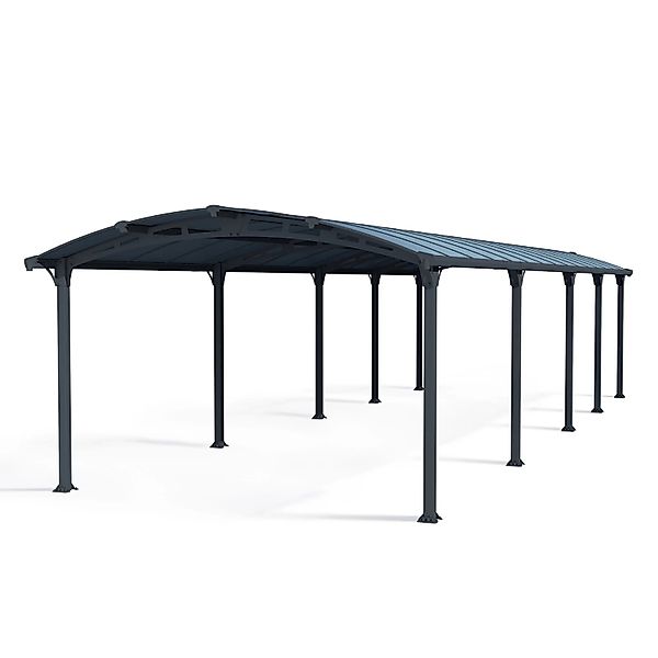 Canopia Carport Arcadia 10600 Anthrazit 360 cm x 1100 cm günstig online kaufen