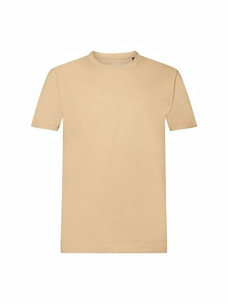Esprit Collection T-Shirt T-Shirt aus Baumwolle-Leinen-Mix (1-tlg) günstig online kaufen
