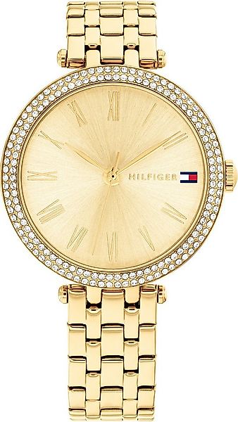 Tommy Hilfiger Quarzuhr NATALIE 1782718, Armbanduhr, Damenuhr, Glaskristall günstig online kaufen