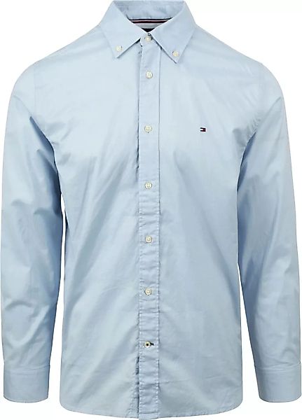 Tommy Hilfiger Hemd Flex Hellblau - Größe M günstig online kaufen