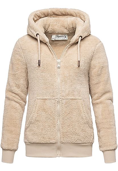 REPUBLIX Sweatjacke JANIE Damen Teddy Sweatjacke günstig online kaufen