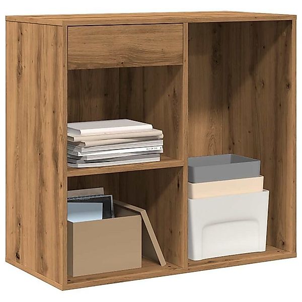 vidaXL Schrankmodule Kosmetikschrank Artisan-Eiche 80x40x75 cm Holzwerkstof günstig online kaufen