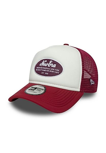 New Era Trucker Cap New Era Oval Foam Patch Trucker Adjustable Cap NE LOGO günstig online kaufen