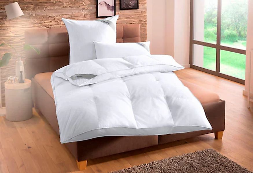Balette Federbettdecke »Lena«, warm, Füllung 50% Federn, 50% Daunen, Bezug günstig online kaufen