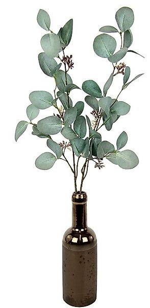 Kunstzweig Eukalyptus, I.GE.A., Höhe 74 cm, In Keramikvase günstig online kaufen