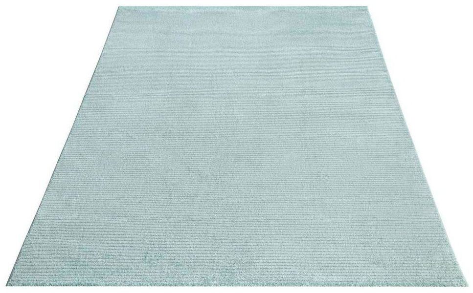 Carpet City Teppich "Friseé-Teppich FANCY900" rechteckig 12 mm Höhe Läufer, günstig online kaufen