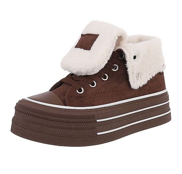 Ital-Design Trendy Freizeitschuh mit gefüttertem Knöchel und Komfort Sneake günstig online kaufen