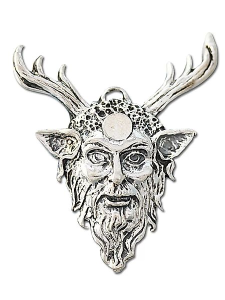 Adelia´s Amulett "Anhänger Siegel der Hexerei (versilbert)", Cernunnos - St günstig online kaufen