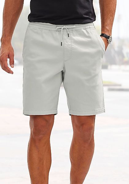 John Devin Shorts "Bermuda", kurze Hose aus elastischer Baumwoll-Qualität günstig online kaufen
