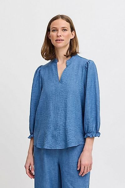 b.young Langarmbluse BYGAIYA BLOUSE - lockere Bluse mit V-Ausschnitt günstig online kaufen