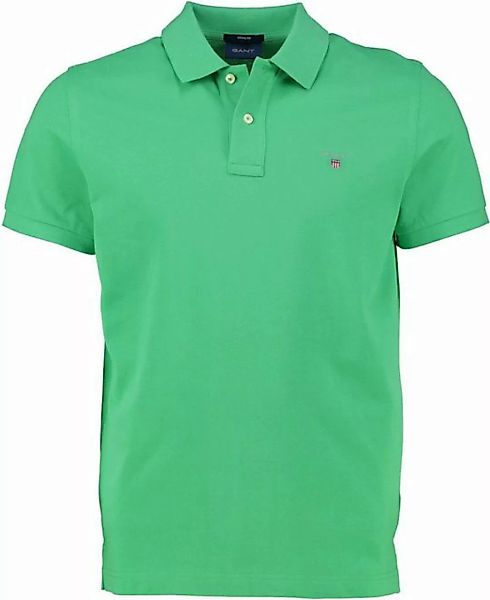 Gant Poloshirt GANT Polo-Shirt grün Original Rugger günstig online kaufen