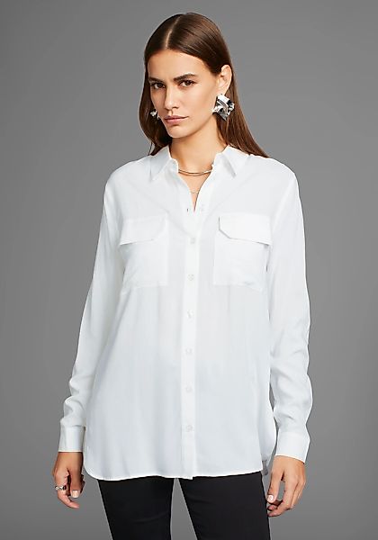 HECHTER PARIS Hemdbluse, mit durchgehender Knopfleiste günstig online kaufen