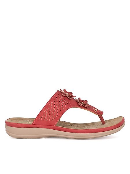 Clara Barson Pantoletten WYL0510-26 Rot Zehentrenner günstig online kaufen