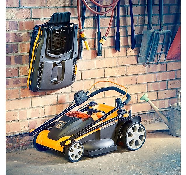 Lawnmaster Akkurasenmäher 6-Stufige Schnitthöhenverstellung (22-72mm), 41cm günstig online kaufen