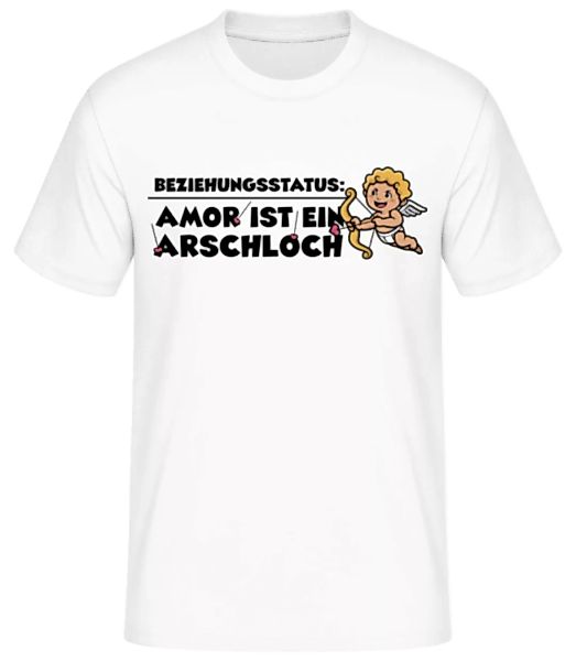 Amor Ist Ein Arschloch · Männer Basic T-Shirt günstig online kaufen