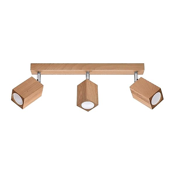 SOLLUX lighting Deckenleuchte »KEKE«, 3 flammig, Leuchtmittel GU10   ohne L günstig online kaufen