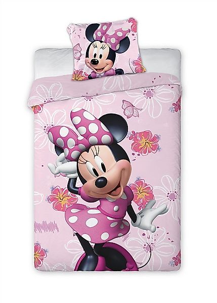 Disney Minnie Mouse Bettwäsche Disney Minnie Mouse Bettwäsche „Happy Day“ 1 günstig online kaufen