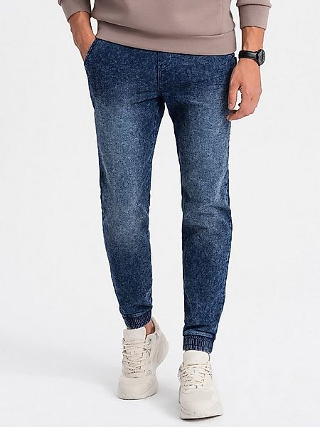 OMBRE Jeggings Marmorierte Denim-Hose Jeggings für Herren günstig online kaufen