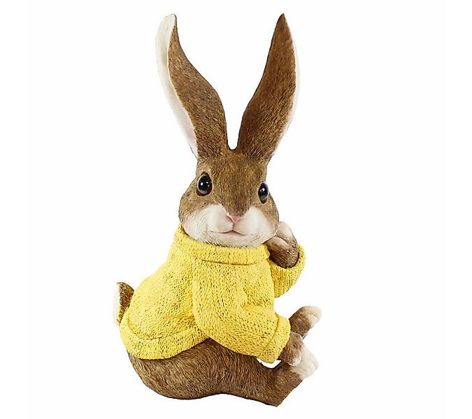 colourliving Tierfigur Dekohasen XL mit Pullover Osterhase Deko groß Deko H günstig online kaufen