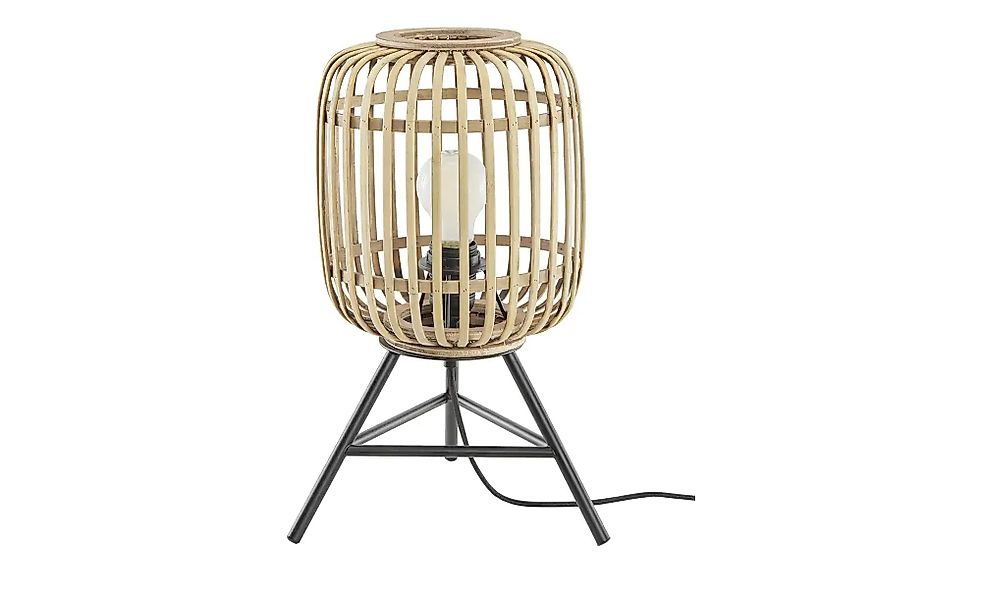 Tischleuchte  1-flammig  Bambusschirm  Woven ¦ holzfarben ¦ Maße (cm): H: 4 günstig online kaufen