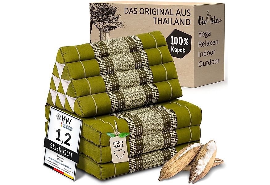 livasia Sitzsack Thaikissen 3 Auflagen (Classic) vegan und handgefertigt, 1 günstig online kaufen