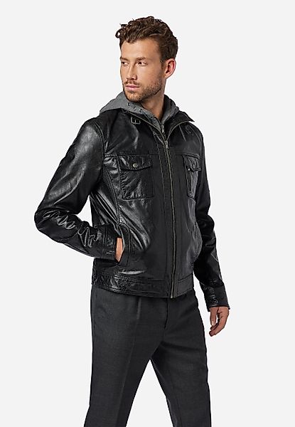 RICANO Lederjacke Rex hochwertiges Büffelleder abtrennbarer günstig online kaufen